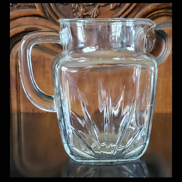 Vntg "Star" Clear 56oz Pitcher by Federal Glass - Picture 1 of 11
